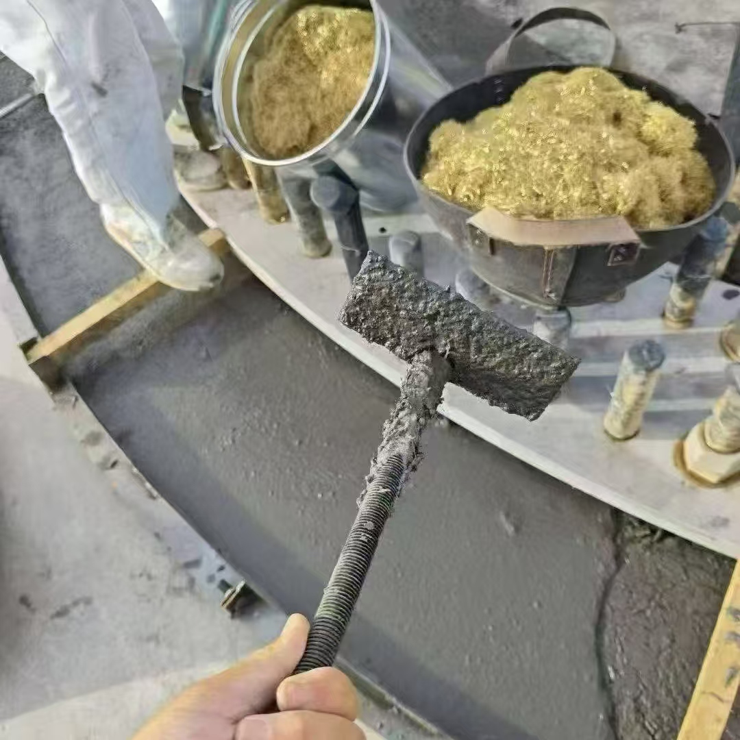 青冈C120钢纤维高强无收灌浆料 轧机压缩机汽轮机发电机锻压设备底座灌浆材料